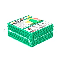 Мешки для мусора 160 л, зеленые, в пачке 10 шт., ПВД, 40 мкм, 900х1100 мм, i-Bag в Новороссийске