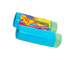 Мешки для мусора 35 л, ароматизированные, Морской Бриз, голубые, в рулоне 10 шт., ПНД, 12 мкм, 560х530 мм, GRIFON Aroma, 101-080 M в Новороссийске