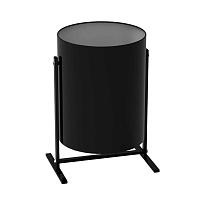 Урна металлическая уличная, Титан, 25 л, цвет черный в Новороссийске