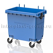 Мусорный контейнер 770 л голубой без крышки 770 голубой в Новороссийске
