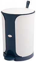 Контейнер для мусора Sтилъ с педалью 11 л синий 11 синий в Новороссийске