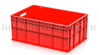 Ящик для молока, мяса, овощей и фруктов сплошной красный в Новороссийске Ящик для молока, мяса, овощей и фруктов сплошной красный в Новороссийске