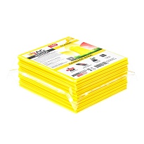 Мешки для мусора 160 л, желтые, в пачке 10 шт., ПВД, 40 мкм, 900х1100 мм, i-Bag в Новороссийске