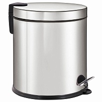 Ведро-контейнер для мусора урна с педалью LAIMA Classic Plus, 20 л, зеркальное в Новороссийске