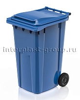 Контейнер для мусора 240 л голубой облегченный 240 голубой в Новороссийске