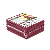 Мешки для мусора 160 л, бордовые, в пачке 10 шт., ПВД, 40 мкм, 900х1100 мм, i-Bag в Новороссийске