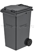 Контейнер для мусора 240 л серый