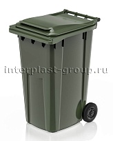 Контейнер для мусора 240 л зеленый облегченный 240 зеленый в Новороссийске Контейнер для мусора 240 л зеленый облегченный 240 зеленый в Новороссийске